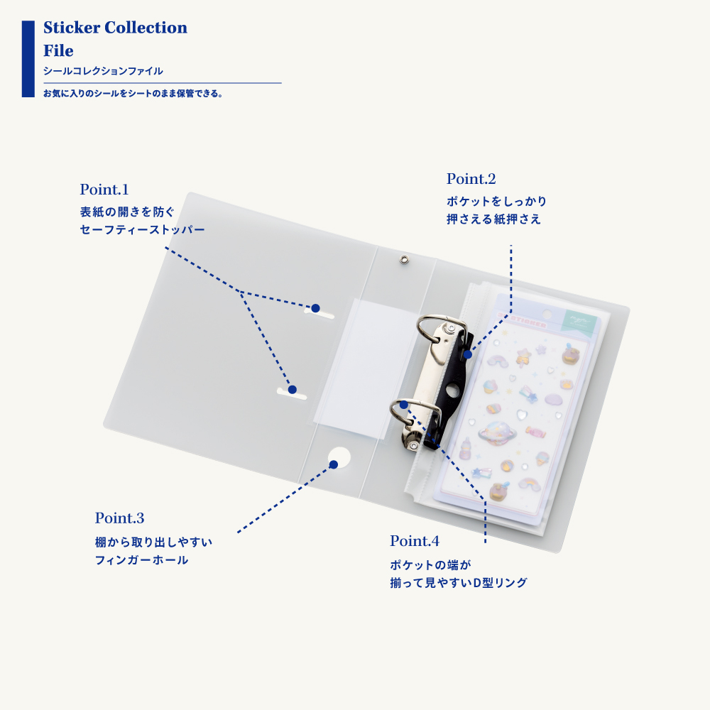 LIHITLAB's tweet photo. 【新製品】
シールシートがそのまま入るファイルが新登場!
1ポケットタイプ・3ポケットタイプの2種類!
ファイルには、シールシートが
そのまま保管できるポケット5枚付き👌
ストラップホールには、
お気に入りのチャームを付けられます!
https://t.co/wCMWQGmexb
#myfa #ミファ