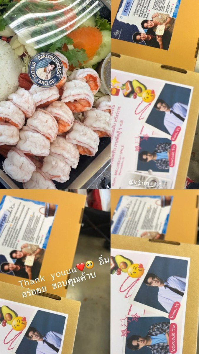 BarcodetinOFC's tweet photo. Barcode Tinnasit IGS Update

🌻You're welcome @BarcodeTin 🥰

#BarcodeTinnasitFoodSupport
 #barcodetin #Tinnasit #Unit