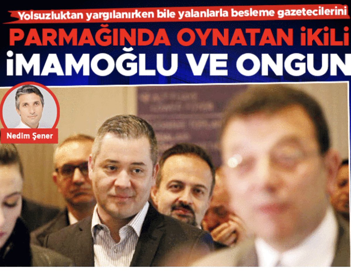 nedimsener2010's tweet photo. ▪️YOLSUZLUK ve rüşvetten yargılanan Ekrem İmamoğlu ile basın danışmanı Murat Ongun’un ortak özelliği yolsuzluk yapmaları ve rüşvet almaları değil; çok kolay yalan söyleyebilmeleri, çok rahat çarpıtma ve algı operasyonu yapabilmeleridir.
▪️Karakter” mi desem, “karaktersizlik”mi desem bilemedim; “kişilik ikizi” İmamoğlu ve Ongun ikilisinin bir başka yeteneği var; kimi, kaça, nasıl satın alacağını bilmeleri...
▪️İBB’de görev yaptığı dönemde olduğu gibi yolsuzluk ve rüşvetten yargılandıkları soruşturma ve dava sürecinde yeteneklerini sergiledikleri en önemli alan ise ilişkide oldukları, fonladıkları ve kontrol ettikleri medya kuruluşları ile tetikçi olarak kullandıkları gazetecileri parmağında oynatması, algı operasyonları için aparat haline getirmesidir.