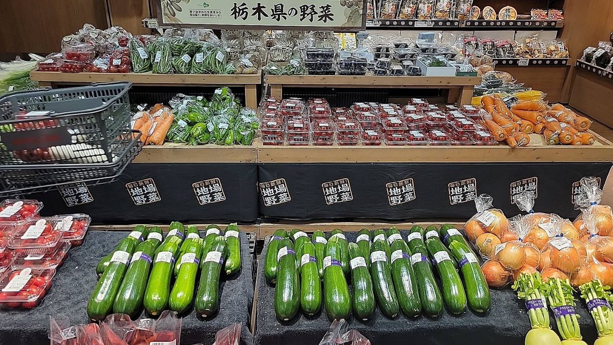 sunaga_berry's tweet photo. ヨークベニマル御幸が原店様、泉ケ丘店様にズッキーニを出荷致しました。

大きくて美味しいです♪😋✨
よろしくお願いします✨✨ https://t.co/fazrewe7gU
