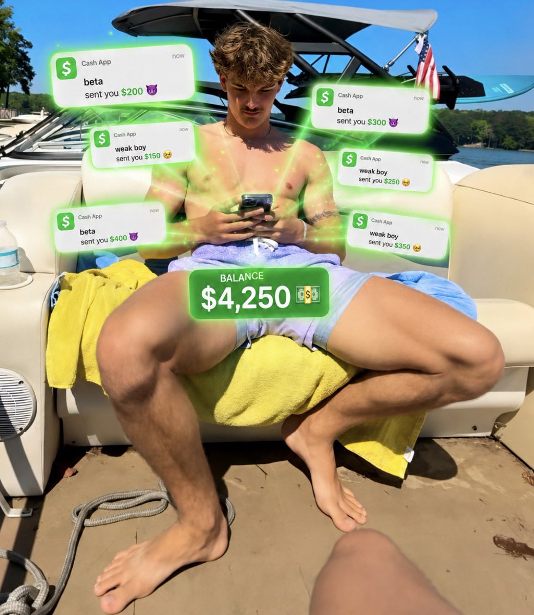 magagodJ's tweet photo. Send your entire paycheck to Straight White Boys ❤️ funding their lives gives you purpose and fulfillment. Make them happy and rich. 🤑 https://t.co/bAKZPqZNSf