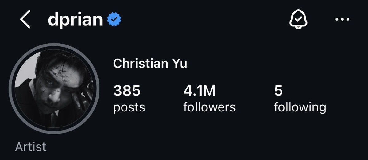 dreamperfectd's tweet photo. From 4M to 4.1M.

Seeing Ian’s follower count keep growing makes me so happy 💙 https://t.co/yM5ZM0bOpY