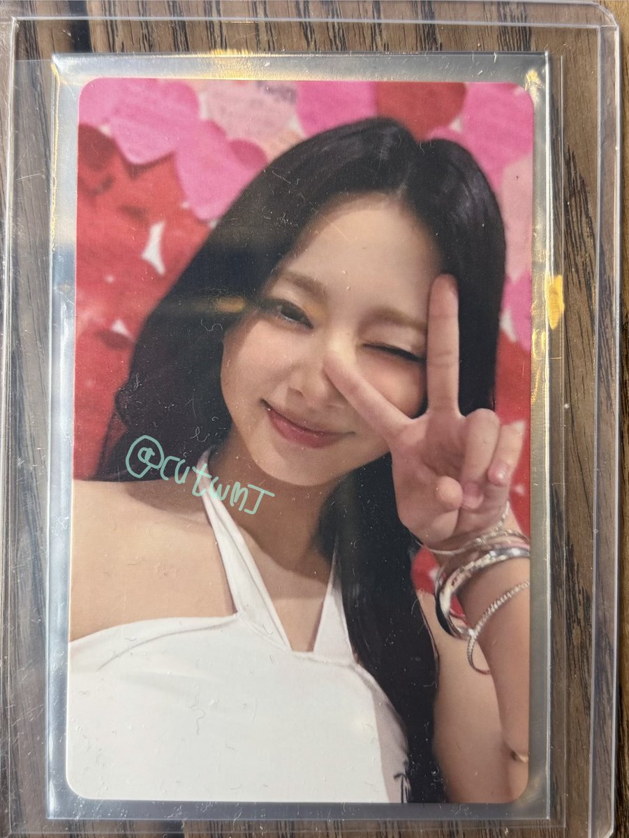 TWICE AUBE 特典 トレカ TWICE JAPAN DEBUT 9th Anniversary POPUP ラブリーのかくしべや 特典
