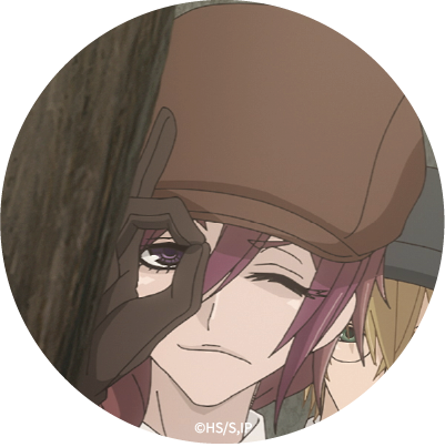 nura_gumi's tweet photo. ／
本日7月7日(火)は天羽総一郎の誕生日🎉
＼
 
栖鳳中学二年生の天羽総一郎のお誕生日✨
一見怪しい色男で自称「怪盗」で手癖が悪い。
学園の生徒ではあるが、
不登校気味で岩元から気にかけられている。
天羽の登場までもう少しお楽しみに...😉
 　
特別に天羽のアイコンをプレゼント✨
#岩元先輩ノ推薦アニメ