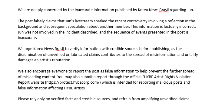 JUN_PROTECT's tweet photo. Reminder to all, DO NOT GIVE THEM MORE ENGAGEMENT, REPORT IT DIRECTLY! https://t.co/MpBpSqNgD0