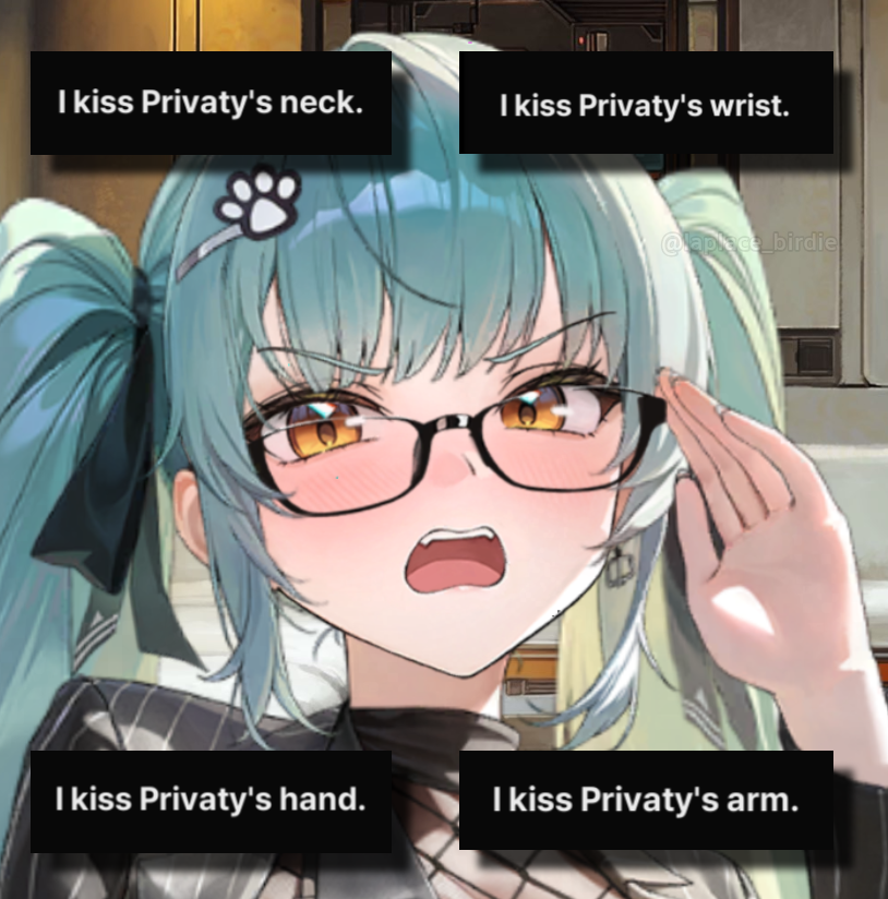 laplace_birdie's tweet photo. privaty is just so kissable. https://t.co/t2uFJp2Hse