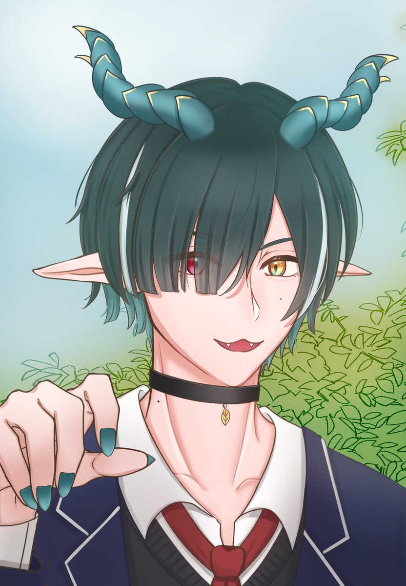 anchya1122's tweet photo. ：同學 你頭上有葉子喔

#繪俄史藝術高等學院性轉事故
#繪俄史藝術高等學院 https://t.co/ayXOnSuzHF