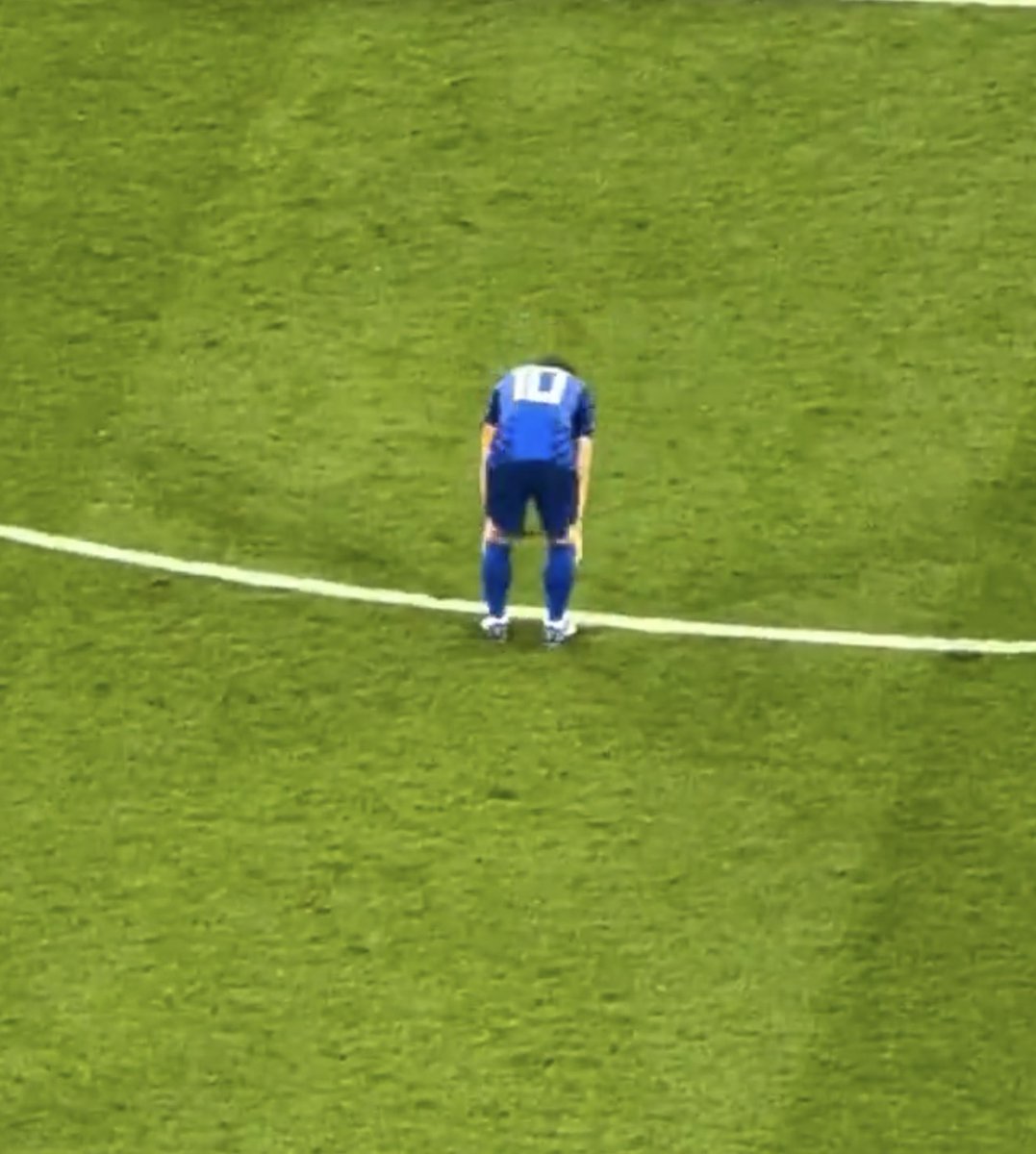 MadridXtra's tweet photo. Luka Modrić cried at full-time. 🥲💔 https://t.co/INqYCm8AVn