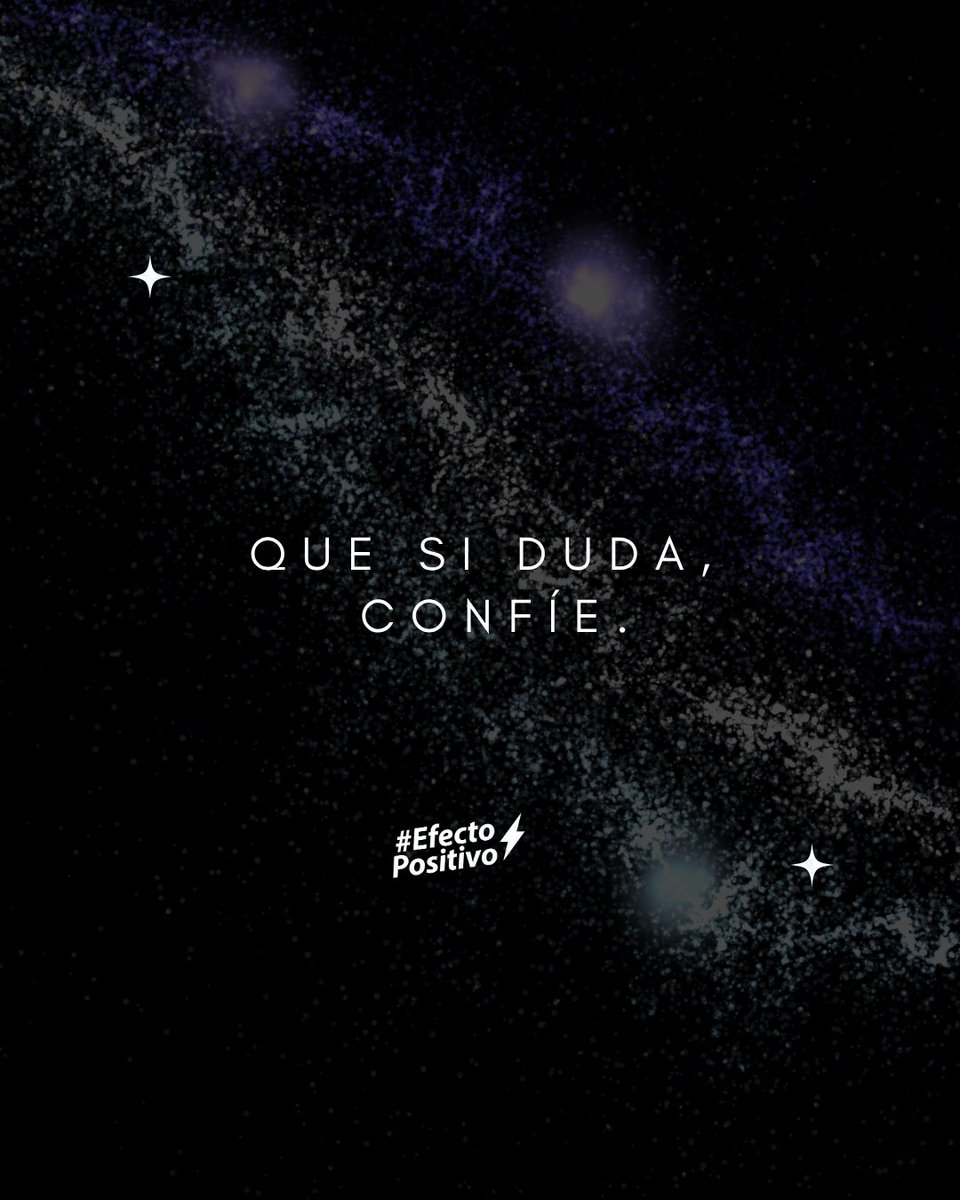 aesquinca's tweet photo. El universo solo te pide cuatro cosas… y no son imposibles. 

El universo no te pide perfección.
Te pide movimiento:

Que si tropiezas, te levantes.
Porque caer no es fracaso.
Quedarse en el suelo, sí.

Que si dudas, confíes.
No en que todo saldrá bien,
sino en que tú saldrás bien de todo.

Que si ganas, celebres.
Sin culpa, sin disculpas, sin minimizar tu esfuerzo.
El gozo también es sagrado.

Que si pierdes, aprendas.
Porque cada derrota bien vivida
es una lección que nadie puede robarte.

No hay más secretos.
Solo estas cuatro llaves.

✨ La vida no es perfecta. Pero tú puedes ser constante.
Y en esa constancia, está tu grandeza.

#EfectoPositivo #LeccionesDelUniverso #ToñoEsquinca