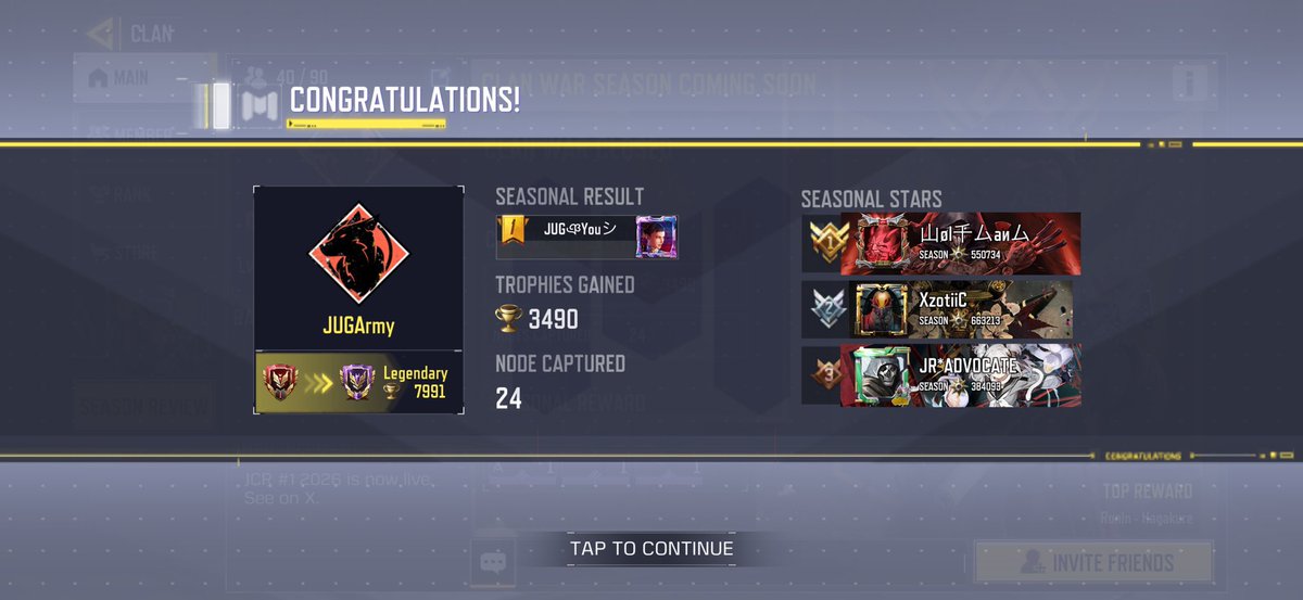 EVILXJUG's tweet photo. 🚨#JUGArmy Clan Update!🚨
—————————————
“JCR #1 2026” ALL WINNERS are PAID!💸
—————————————————

❤️I will continue to support my #CODM Clan through new and exciting opportunities in a friendly competition through Clan Wars in #CODMobile. I’m a giver and giving is in my nature. Humanity First!❤️

💛I will continue to support #CallofDutyMobile financially because I personally believe CODM is the BEST @CallofDuty to date! and supporting the game means that I am directly supporting jobs and developers, ensuring that my contributions helps to feed their families and pay their bills AND above all I hope that @Activision and @timistudios are giving financial bonuses because this developmental cycle on a 30-day seasonal rotation is unheard of AND they have been doing it for 6 YEARS STRAIGHT! and in-return I unlock some awesome mythic digital in-game content.💛

💚Everything that I DO for “COD: Mobile” is ALL OUT-of-POCKET EXPENSES and NOT sponsored and NOT partnered by anyone or by any company💚

💜Stay Tuned for “JCR #2 2026”💜