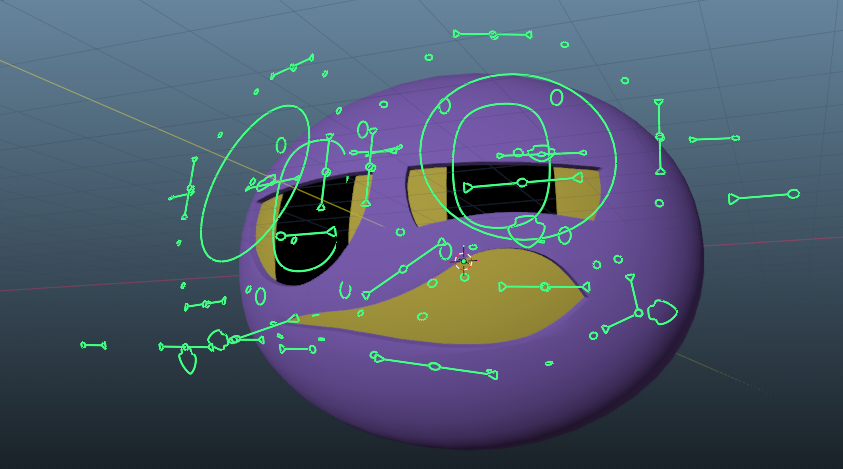 GlitchCable's tweet photo. stupid little rabbit guy rig i made (last image shows the pose-able rig I created for the lil guy) #tadcㅤㅤ https://t.co/OP6eQuIeWS