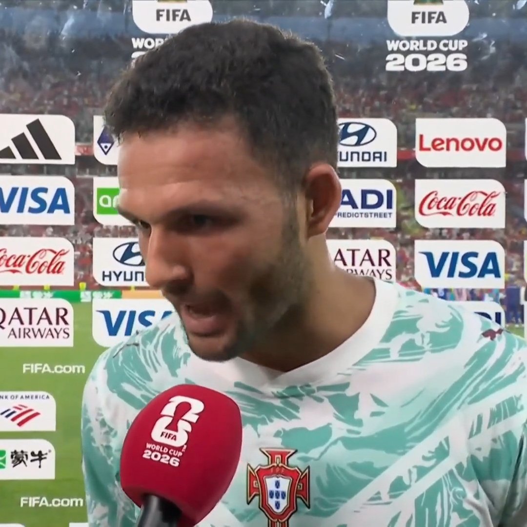 GoalsXtra's tweet photo. 🗣️Gonçalo Ramos: "Portugal forever—it is our identity; we will always strive for victory and believe until the very end, because we will never die." https://t.co/8bg1ZzPXpw