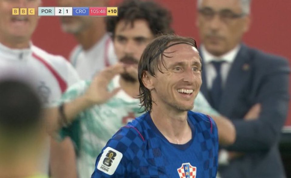 UTDprash's tweet photo. Happy farewell modric https://t.co/6vdArYK28x