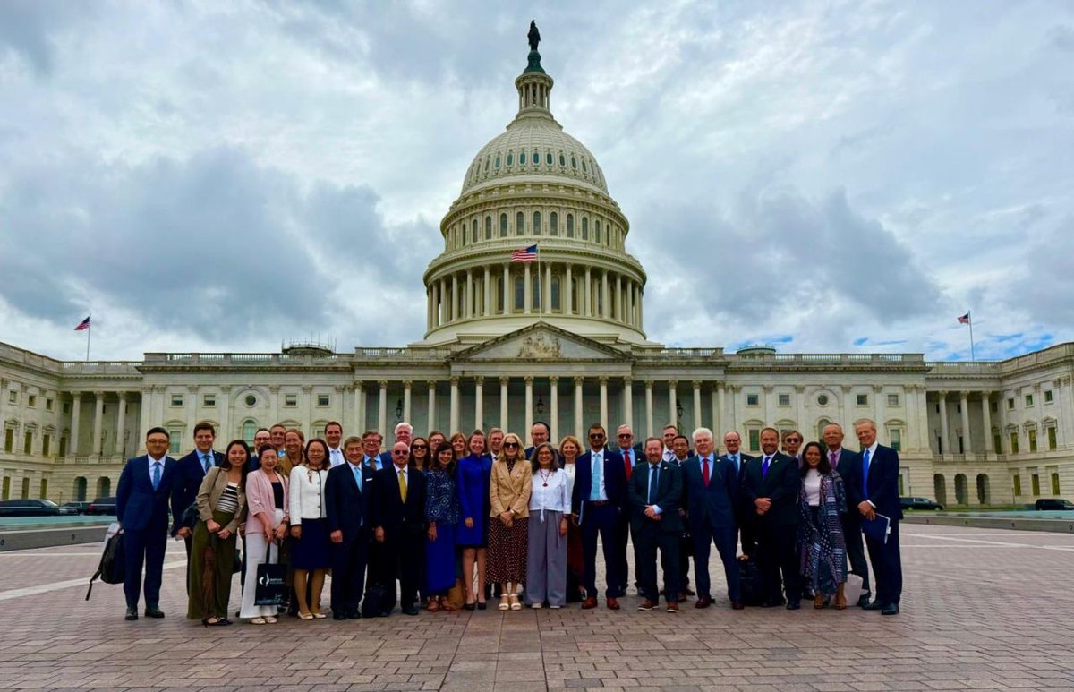 SpaceMachinesCo's tweet photo. 🇦🇺🇺🇸 As the United States of America prepares to celebrate 250 years of independence, Space Machines Company was in Washington doing the work alliances are built on: showing up, listening, and positioning to deliver.

Our President of Space Machines Company America, Johanne Lecomte, joined the AmChams of Asia Pacific delegation to Washington, D.C. for direct engagement with the officials and legislators shaping U.S. policy across the Indo-Pacific. The programme spanned working sessions with the White House, State Department, Commerce Department, Treasury Department, the U.S. Trade Representative, and the National Security Council, plus meetings on Capitol Hill with Senators, Representatives, and Congressional staff.

The message from every room was consistent. The United States wants allied industry deeper inside its production, supply chains, and advanced technology delivery. Policy intent is set; execution is now the differentiator. The companies that move fast, structure investable projects, and align with government priorities will be the ones that convert opportunity into contracts.

Everything we heard in Washington confirmed the direction we are already moving: allied capability, delivered at speed, embedded in trusted supply chains. 🛰️

🇦🇺🇺🇸Thank you to AmCham Australia for facilitating this access and for championing Australian industry in Washington, ensuring Australian companies are in the room when the decisions that shape our alliance are made.

To our American colleagues, partners, and friends: Happy Independence Day. 🎆

#AustralianSpace #USAustralia #SpaceDefence #ForeignDirectInvestment