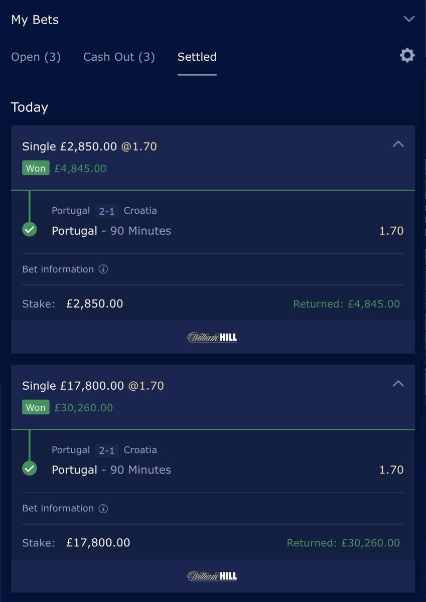 CNPbetting's tweet photo. Just won 34k lmfao thanks Portugal 🇵🇹 

I'm tipping $4,000 to people who need help funding their bets.

To qualify: ✅ Sign up here: https://t.co/kReKnnrGEO ✅ Drop your username below 👇 ✅ Like + Repost this + Follow me

USE PROMO CODE: CNP100

I'll be picking people throughout today. 🍀