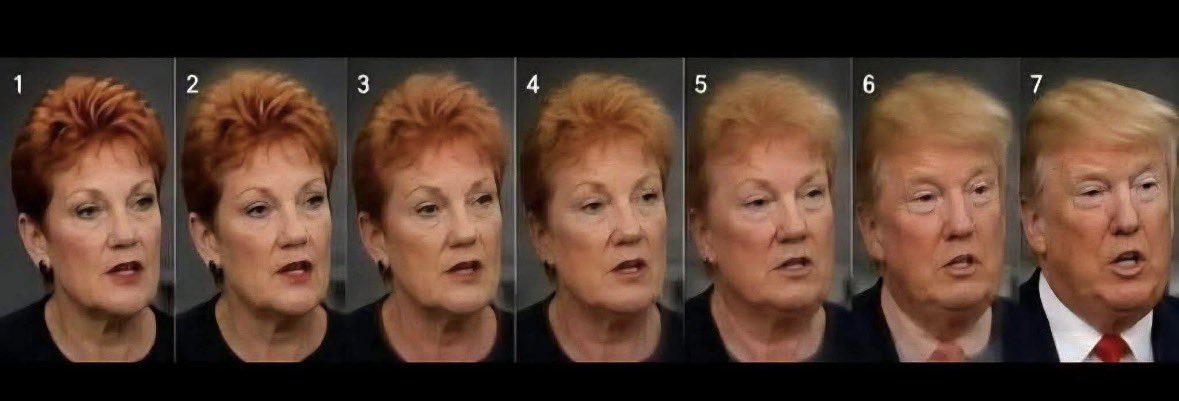Ollli03's tweet photo. @PaulineHansonOz You sound like TRUMP everyday 🤣 you know the old sex predator with dementia! https://t.co/KcrLFhjqdJ
