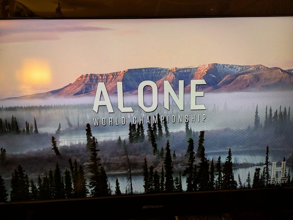 GitteTalk's tweet photo. Watching last nights episode - of ALONE on History channel - is the BEST reality #survival show, EVER - in my humble opinion!
Every year, the challenge of survival in the wilderness, gets more intense! Another great bunch of contestants this yr!
#AloneShow #AloneOnHistory #Alone https://t.co/4rsFedWxbC