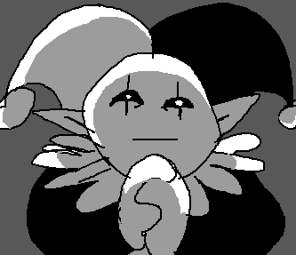 FlameZ_yuh's tweet photo. this how the jevil shit happened in chapter 5 
#deltarune #utdr https://t.co/EHkxBNtiUM