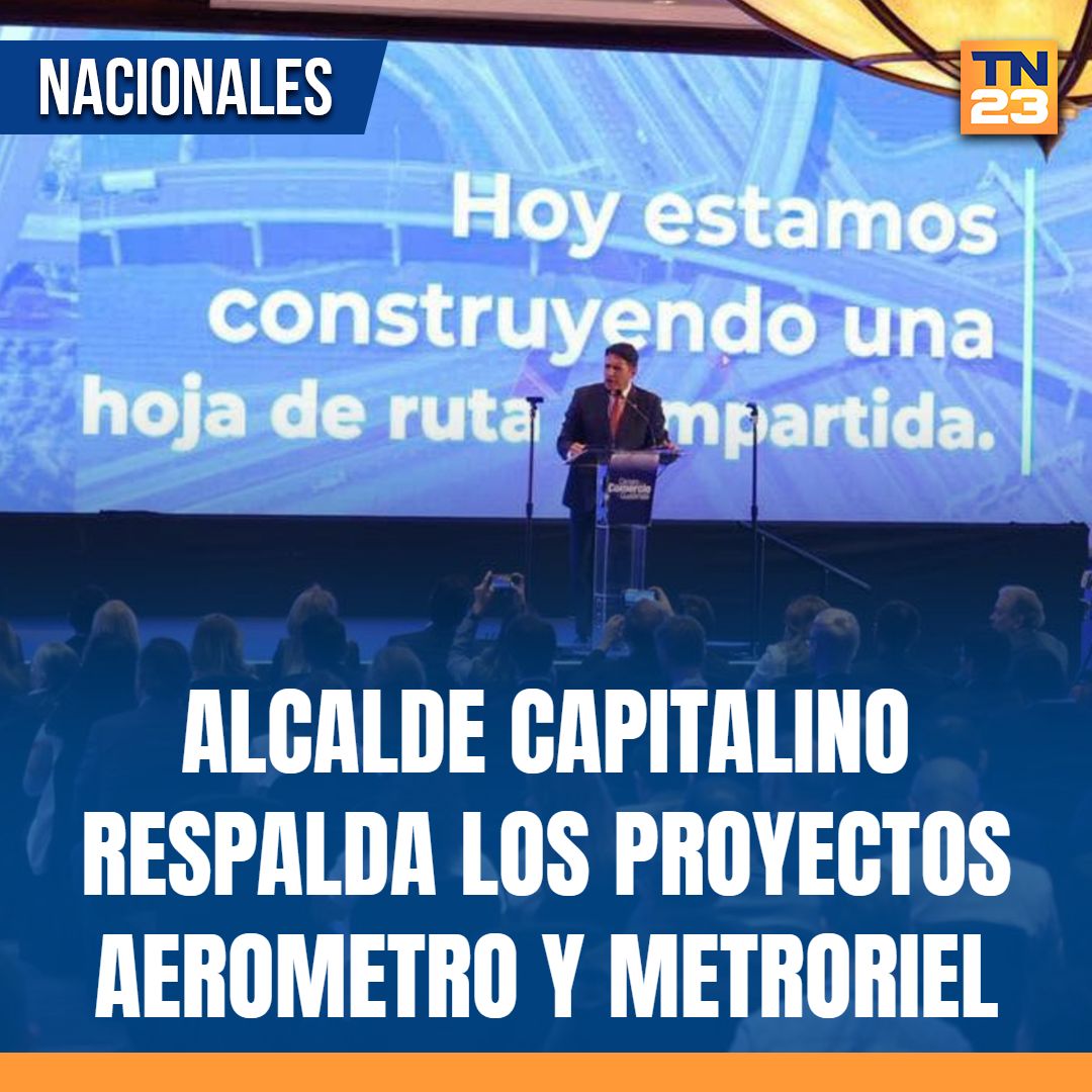 TN23NOTICIAS's tweet photo. #Alcalde #capitalino #respalda los #proyectos #AeroMetro y #Metroriel ➡️ https://t.co/pg7gzAws9e https://t.co/66ZfZQFkzn