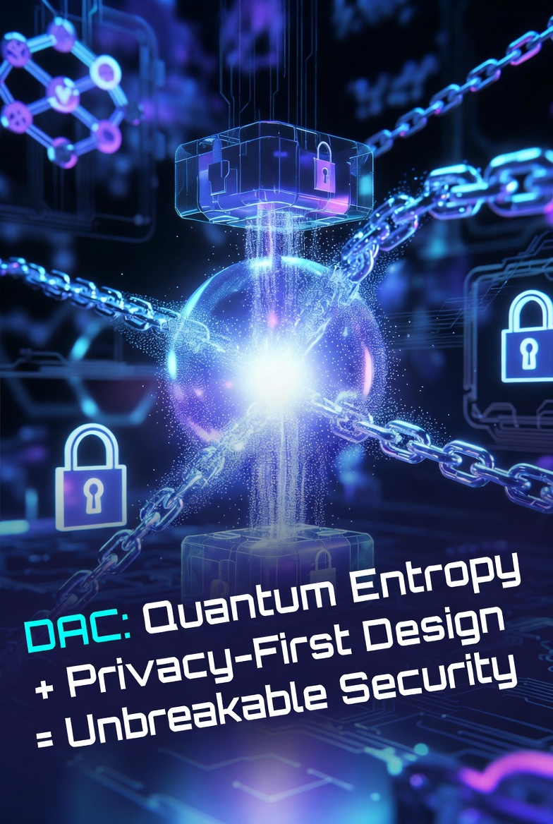 Fikryyyy209's tweet photo. @dac_chain delivers stronger blockchain security by using Quantum Entropy to generate true physics-based unpredictable randomness, combined with privacy-first transaction design that protects sensitive data from the start. #DAC #QuantumEntropy #BlockchainSecurity #WebDesign https://t.co/OqoGRZHMG9