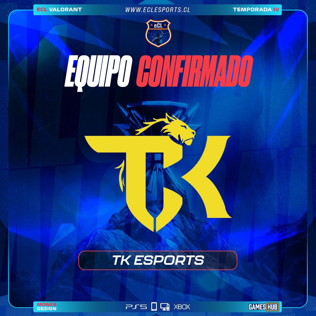 esports_ecl's tweet photo. 4/24 equipos confirmados en esta T4 de la ECL Valorant🏆💥

#esports #valorant #gaming https://t.co/VNXFnGczkJ
