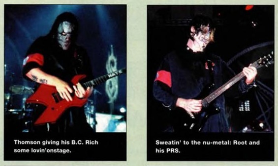 Slipknothistory's tweet photo. LIVE WIRES: Slipknot 

Guitar Player
July 2002

If anyone is interested in the technical details - this article is for you. 

https://t.co/i3EsvbvDYL

#slipknot #jimroot #mickthomson https://t.co/Emz25HGFw7