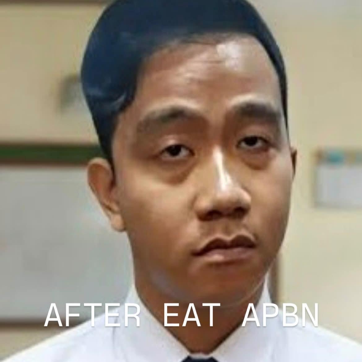 bismillahyuk_'s tweet photo. Giliran Wakil Presiden Indonesia, Gibran, join the trend.

Before and After Eat APBN: https://t.co/yUPvMgAaUl