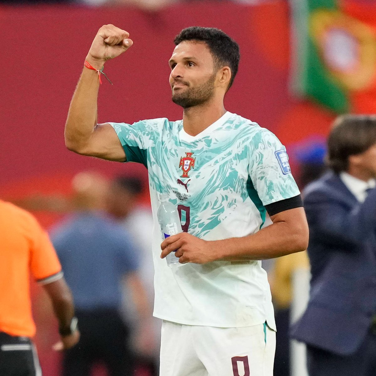 SofascoreBR's tweet photo. Jogadores portugueses com mais gols em jogos de mata-mata na Copa do Mundo:

🥇 6 – Eusébio
🥈 4 – Gonçalo Ramos 🆕 https://t.co/dVAEwCLcY1