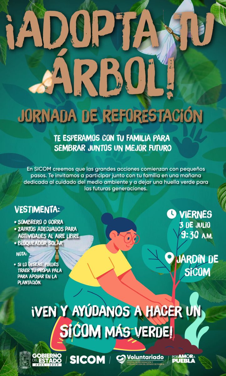 marcelacm91's tweet photo. 🌳💚 @SICOMPue https://t.co/aK2ddv4CW6