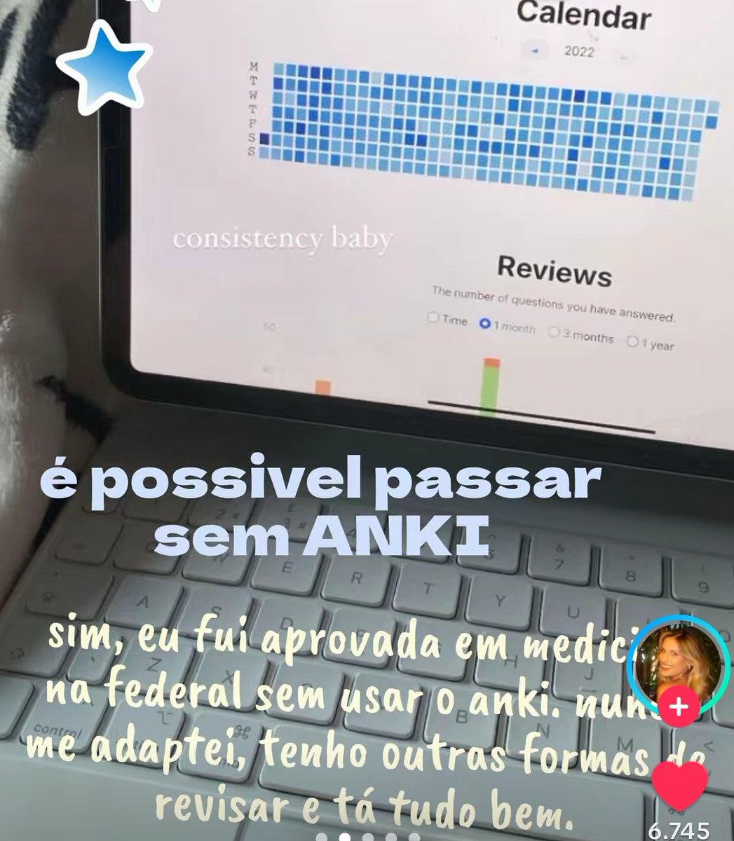 dedemedica's tweet photo. gosto quando falam isso pq tem dia q eu n suporto o anki https://t.co/D9IYeRnigV
