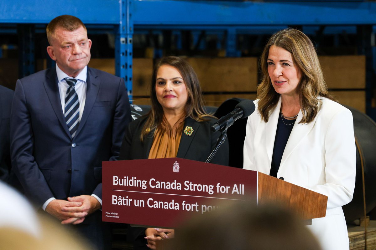 BrianJeanAB's tweet photo. This is a historic day for Alberta!

We promised we’d submit a pipeline proposal for the major projects list. We said private industry was excited to invest. And we made a commitment to get the Pathways Project through to application. We have delivered on all three accounts. 

The work is not done, but the path to becoming an energy superpower and building our economy for the next generation has never been more clear!

#pipeline #oil #wcop #abpoli #canpoli #canada #alberta