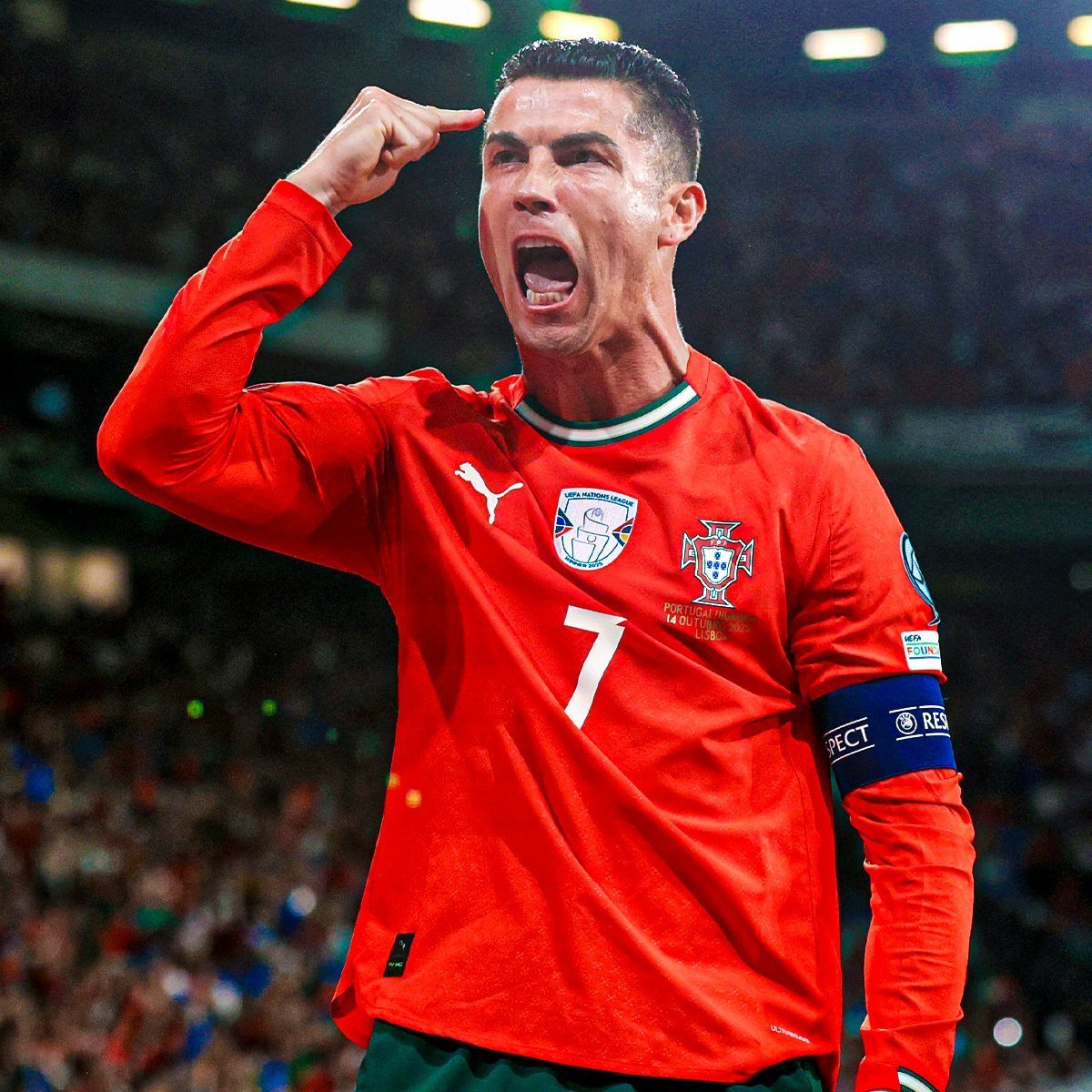 falsefutball's tweet photo. 🚨Just in | Cristiano Ronaldo personally assigned Gonçalo Ramos to score a 'late' winner against Croatia, with his 'head'.

World-class Captain ✨ https://t.co/Dx33Ec4lRv