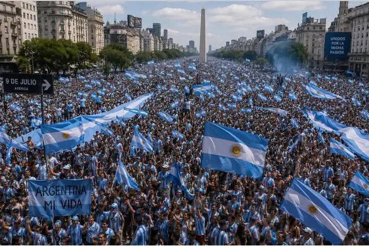 Spiritcapsul's tweet photo. 🚨🔥 Around 50,000 Argentine fans are expected to travel in Miami for the match against Cape Verde.

There are no tickets left for this match through FIFA’s official primary ticket sales https://t.co/iUOZ58FENh