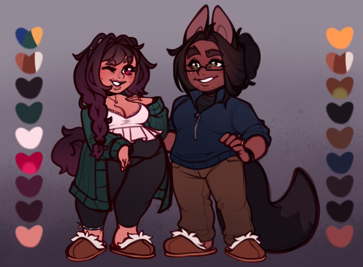 RubyRedPup's tweet photo. The cuties got a new cozy ref!
#foxnthehound #RubyRedArt https://t.co/NPB61KEb36