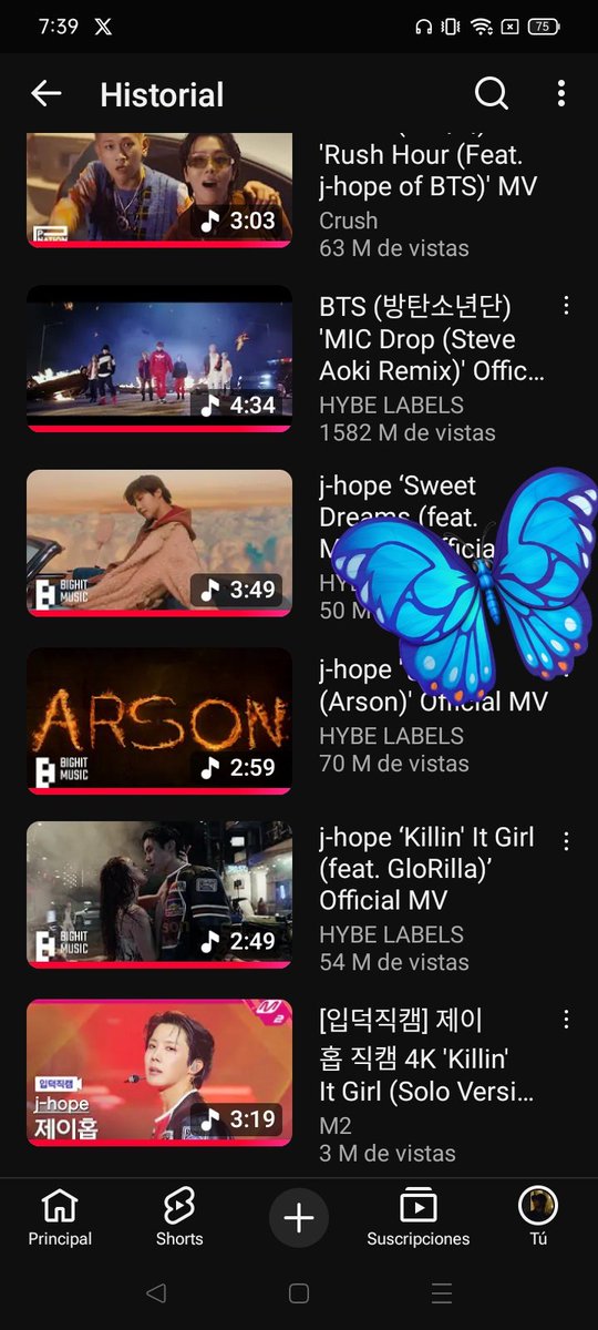 MoonieS007's tweet photo. @min_yoongi44 Muchas gracias por estas playlist. Aquí dejo ss de mi stream 💜

FOCUS ON BTS
#StreamForBTS
#ArmyOnYoutube 
#StreamFor_JHOPE https://t.co/yzevUugXWL