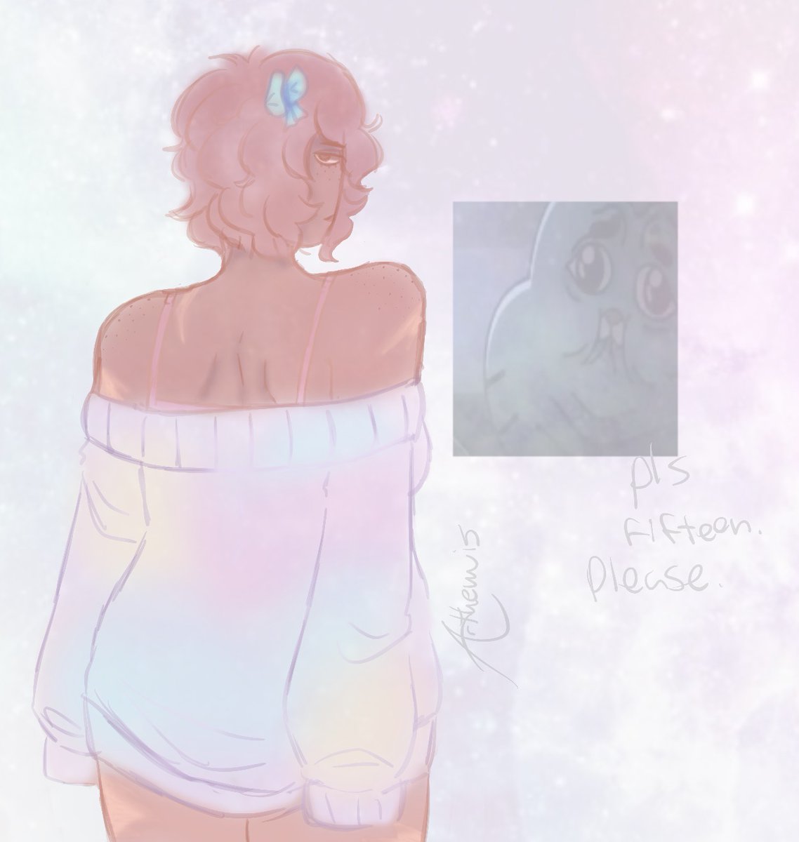 sqrtoneyuri's tweet photo. hi I am fifteen I am kawaii anime girl ahajhaja fanart for @Freak__0055 

#fifteenxfohv #xfohv #tpot https://t.co/kaR5Yi7Dj5