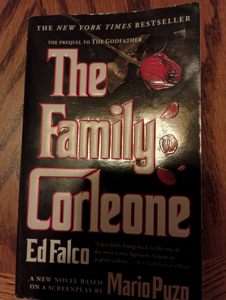 JaredFish2's tweet photo. Francis I'm on page 450 of 591 in the fifth "Godfather" book "The Family Corleone." @godfathermovie 🎬🎬 @paramountpics 🎬🎬 @paramountmovies 🎬🎬 https://t.co/DTS0MazFn5