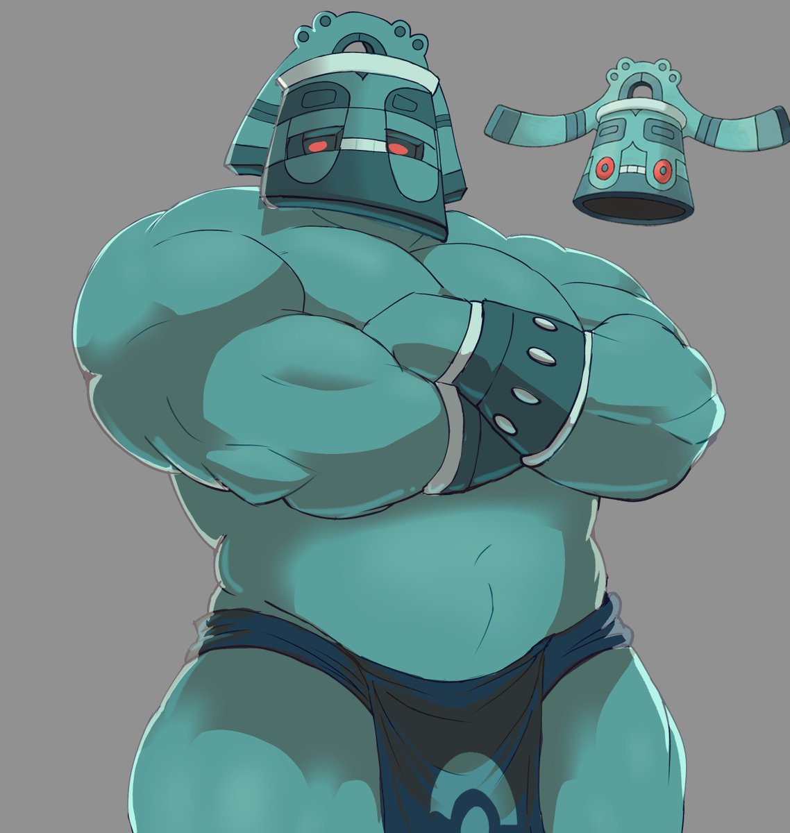 SnowBear003's tweet photo. Bronzong 🔔 https://t.co/THOi88VY5G