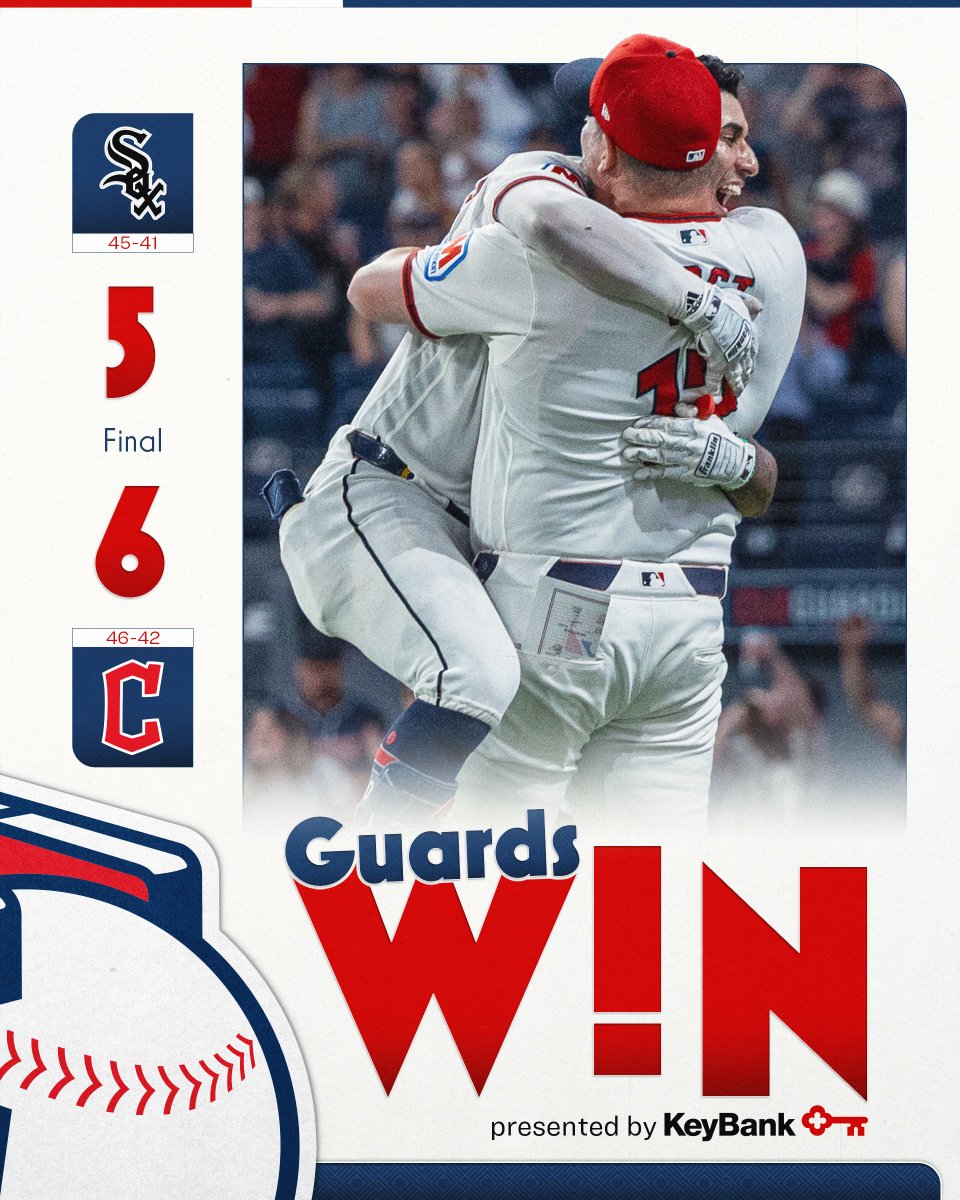 CleGuardians's tweet photo. We love you, Brayan Rocchio.

#GuardsBall | #GuardiWWins https://t.co/WHA5pAvblz
