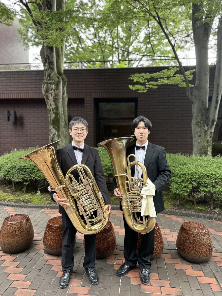 kunitachi_tuba's tweet photo. 6月10日はBasicオーケストラ前期定期演奏会でした！！
チューバ研究室からは2年生2名が出演いたしました。

次回のBasicオーケストラの演奏会は9月20日になります！！！
ぜひお越しください！！ https://t.co/iDXHRLtMDH