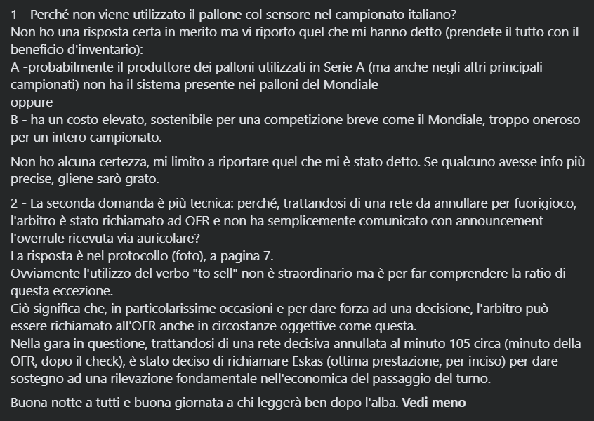 LucaMarelli72's tweet photo. #Mondiali, #PortogalloSvezia #VAR #fuorigioco #Gvardiol #OFR https://t.co/CrUHC3gnft