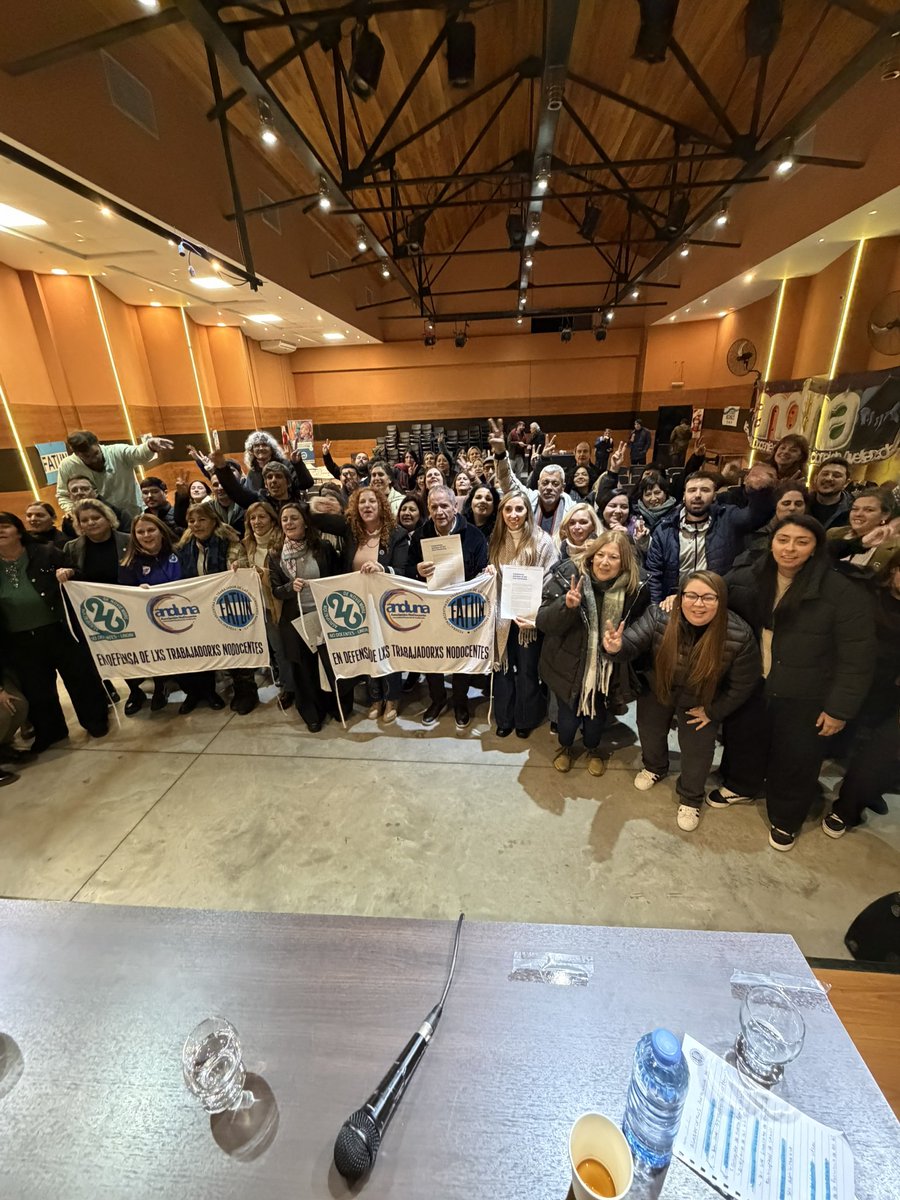 SergioOPalazzo's tweet photo. Junto a las compañeras Vanesa Siley y Julia Strada participamos en la Universidad de Avellaneda, del conversatorio sobre la ley de financiamiento universitario y la reforma laboral. 
Gracias a la cras Vanesa Siley Ana Ruggiero que moderó el panel,  Secretaria General de ANDUNA. https://t.co/qQ95DuTqv6