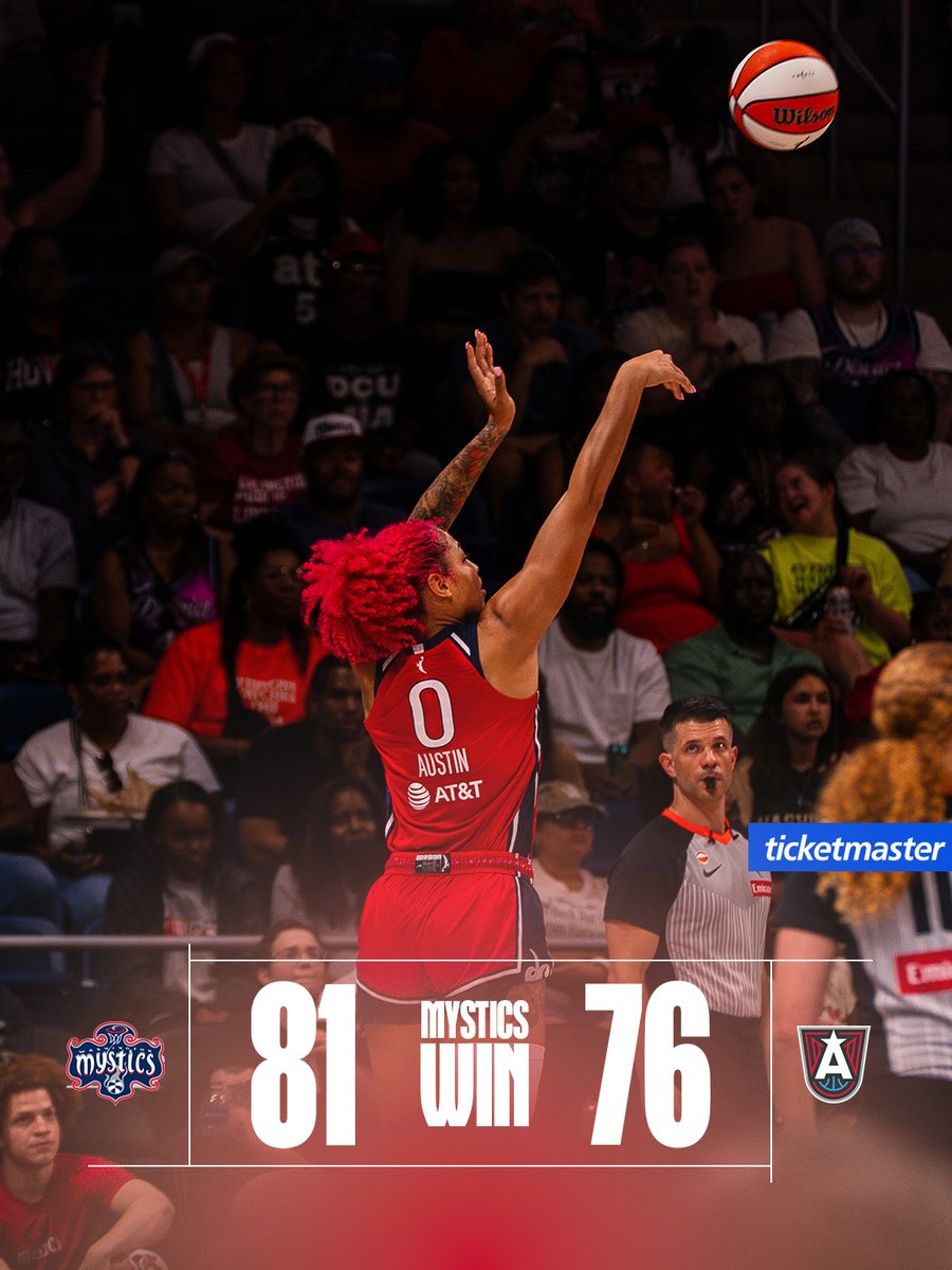 WashMystics's tweet photo. Don't sleep on us
@Ticketmaster https://t.co/9WySu6FeC7