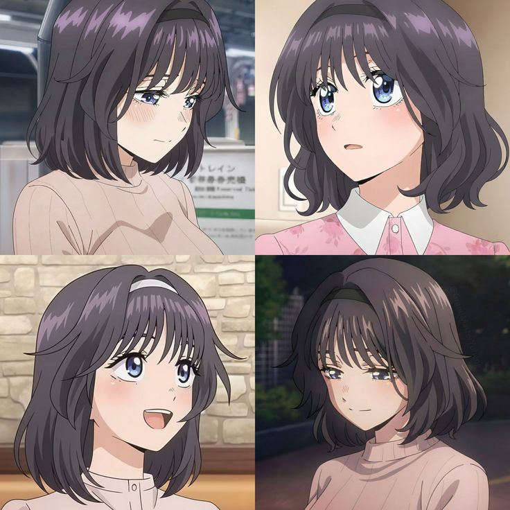 romcomanime49's tweet photo. Kaoruko Waguri with short hair 😍✨ https://t.co/X9d0Ox6V3P