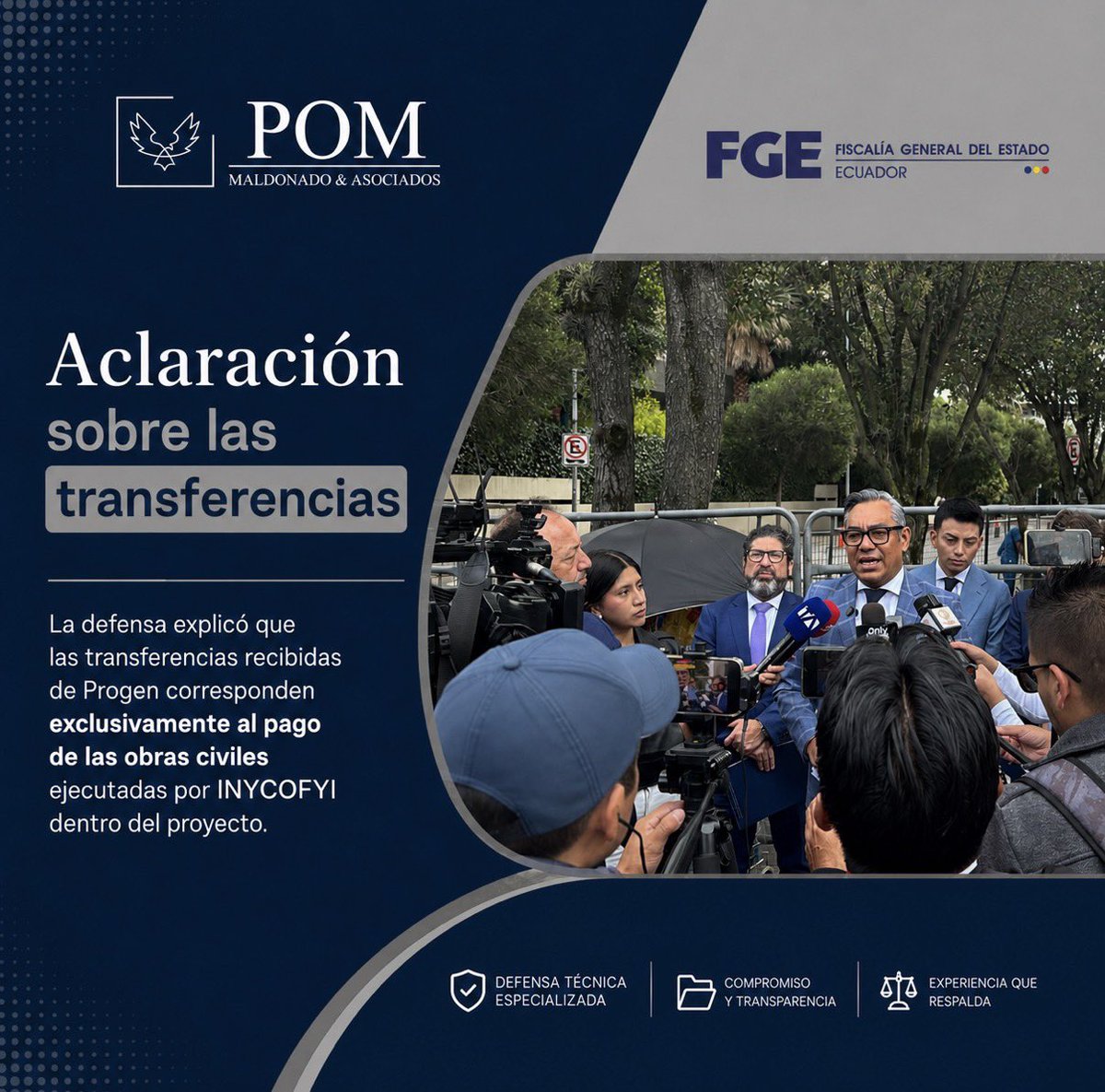 pomslilaw's tweet photo. 📄⚖️ @paulocana , en representación de #INYCOFYI, realizó la entrega de documentación ante la Fiscalía General del Estado como parte del denominado Caso Apagón.

Compromiso, transparencia y una defensa técnica respaldada con hechos. 👏🏻 https://t.co/Ada5boxoYN