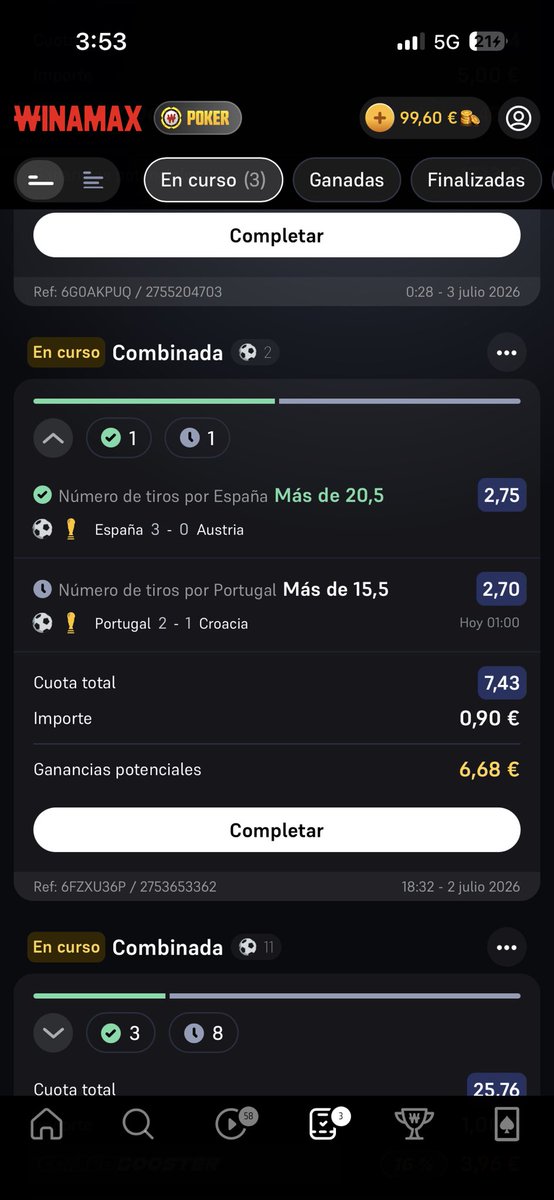 LCarreterooo's tweet photo. Vamos que ahora me quedé a 1 tap de Ronaldo 🍀💩 https://t.co/QfTUP2n4yv