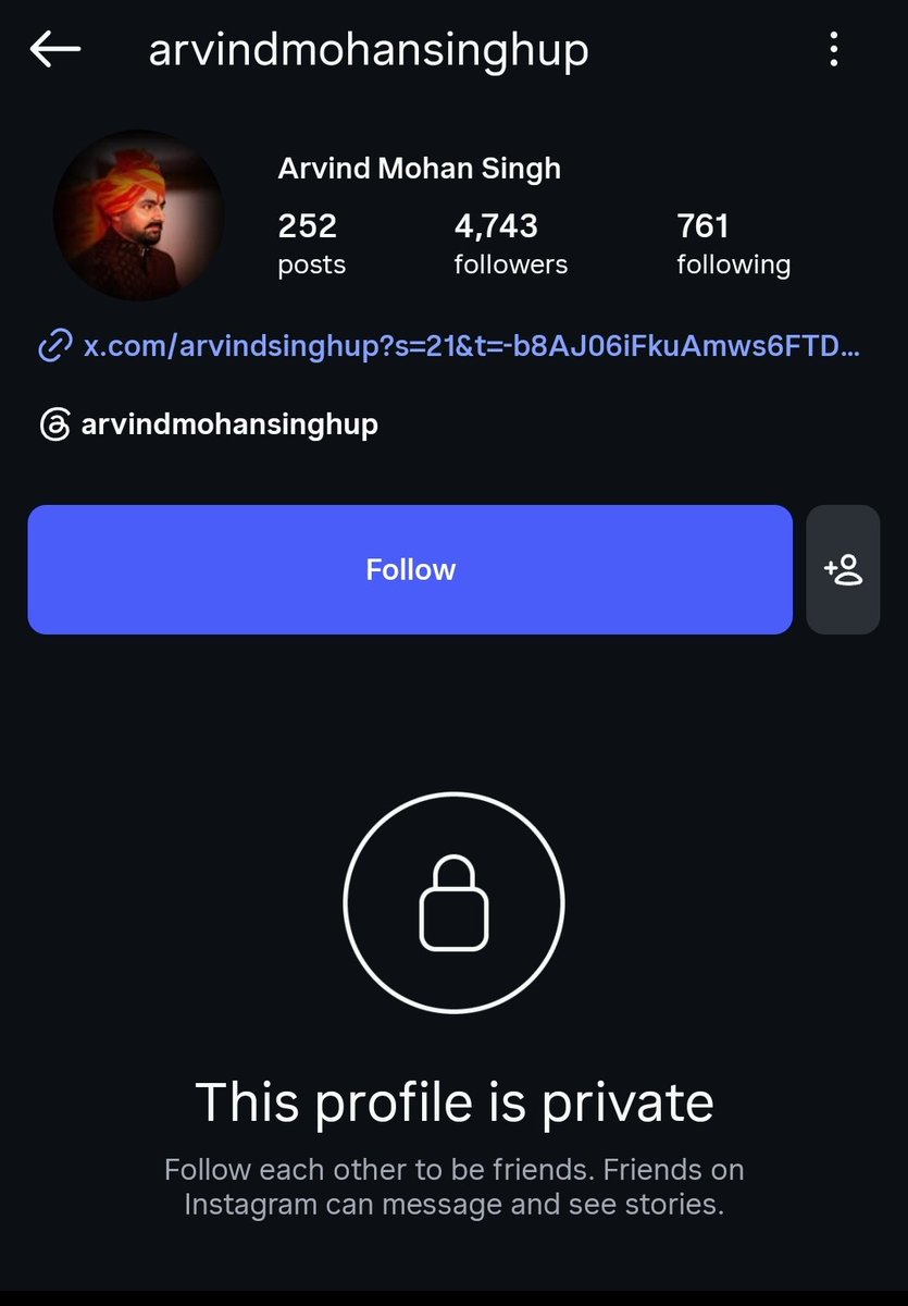 Knight_riders18's tweet photo. The Fear Is Real 😂😂 😂 

A So Called Political Commenter And Social Activist made His Profile Private 😂 

डर सबको लगता है 
गला सबका सूखता है https://t.co/zCK9G2tJMY