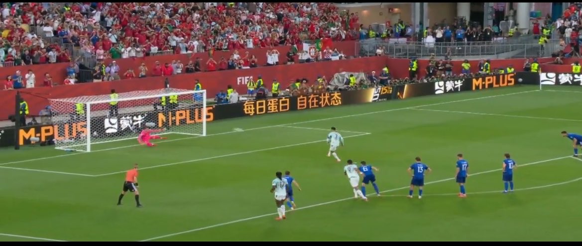 SophieAlexy's tweet photo. WHAT. A. MATCH. 🤯🔥
90+ minutes of pure chaos, drama, and emotions!
Respect to #CRO for an incredible fight 👏🇭🇷
But tonight belongs to #POR 🇵🇹❤️🔥
And #Ronaldo … THE MAN JUST DOESN’T STOP. 🐐✨
Football won today. ❤️⚽
Full romance in #PORvsCRO https://t.co/IHz32V1Rvk