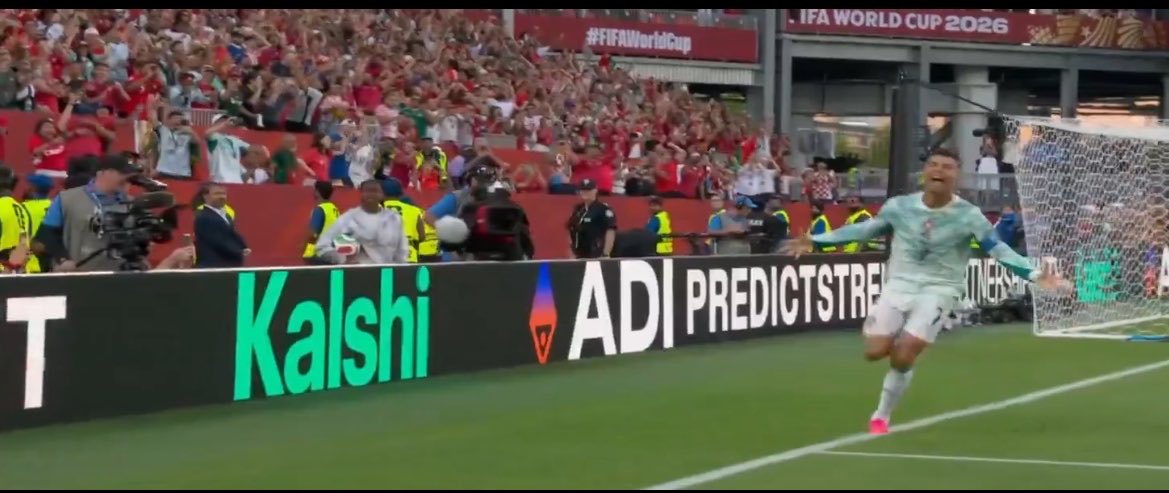 SophieAlexy's tweet photo. WHAT. A. MATCH. 🤯🔥
90+ minutes of pure chaos, drama, and emotions!
Respect to #CRO for an incredible fight 👏🇭🇷
But tonight belongs to #POR 🇵🇹❤️🔥
And #Ronaldo … THE MAN JUST DOESN’T STOP. 🐐✨
Football won today. ❤️⚽
Full romance in #PORvsCRO https://t.co/IHz32V1Rvk