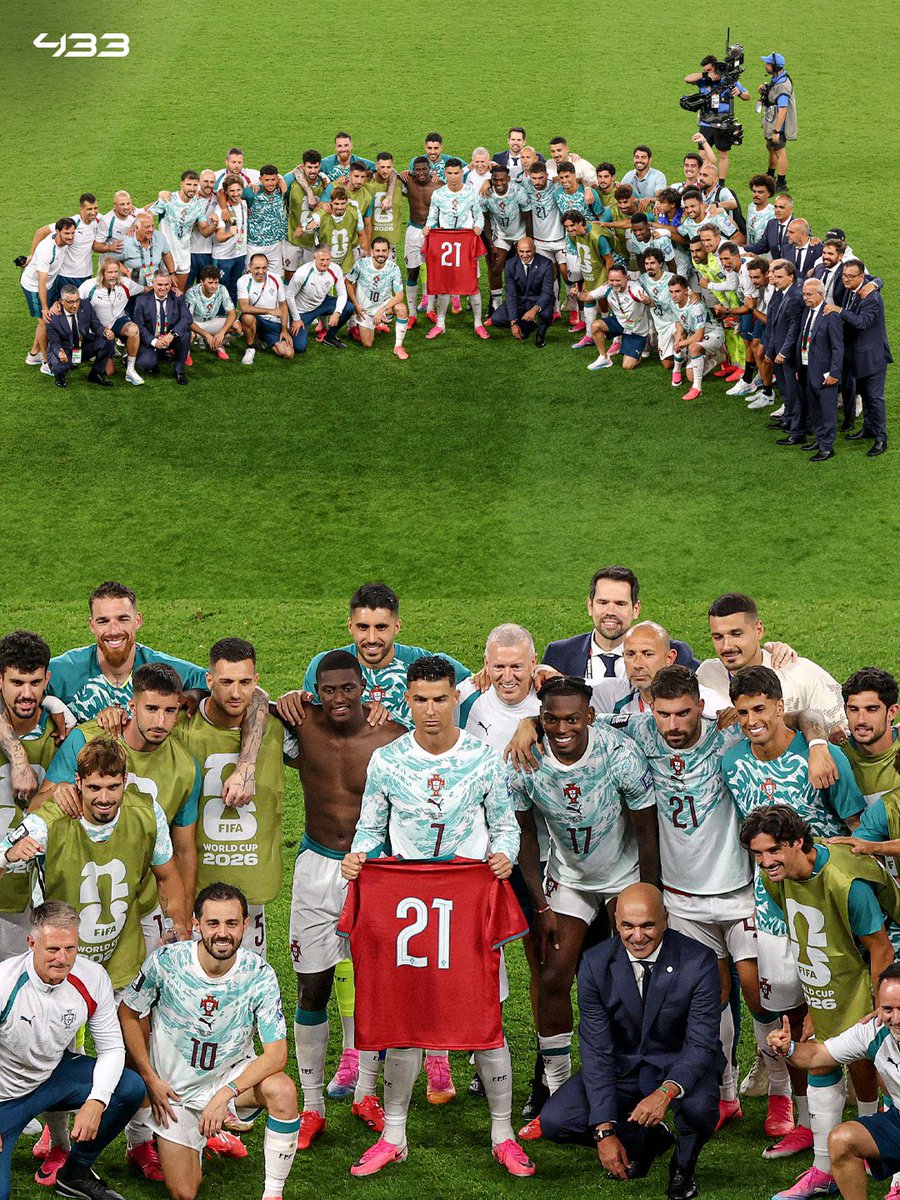 deportes_rpc's tweet photo. ¡El homenaje de Portugal a Diogo Jota! ⚽️🇵🇹❤️ 

Siempre presente #21. 

#FutbolRPC 📸 @brfootball https://t.co/W1qNCcuJws